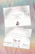 Load image into Gallery viewer, Custom Thank You Cards - KO Creative AgencyDigital