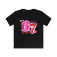 Load image into Gallery viewer, Valentines Six Seven - Youth TeeKids clothesKO Creative Agency LLCXSBlack