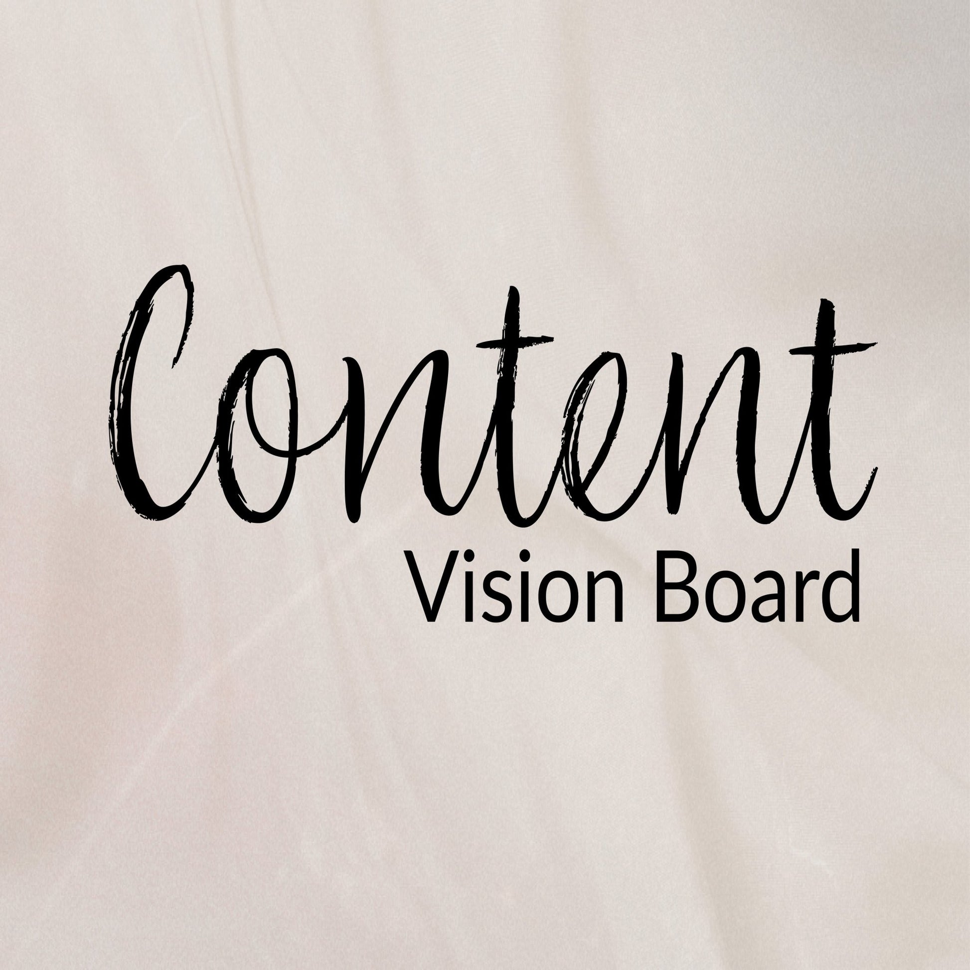 Content Vision Boards - KO Creative AgencyDigital