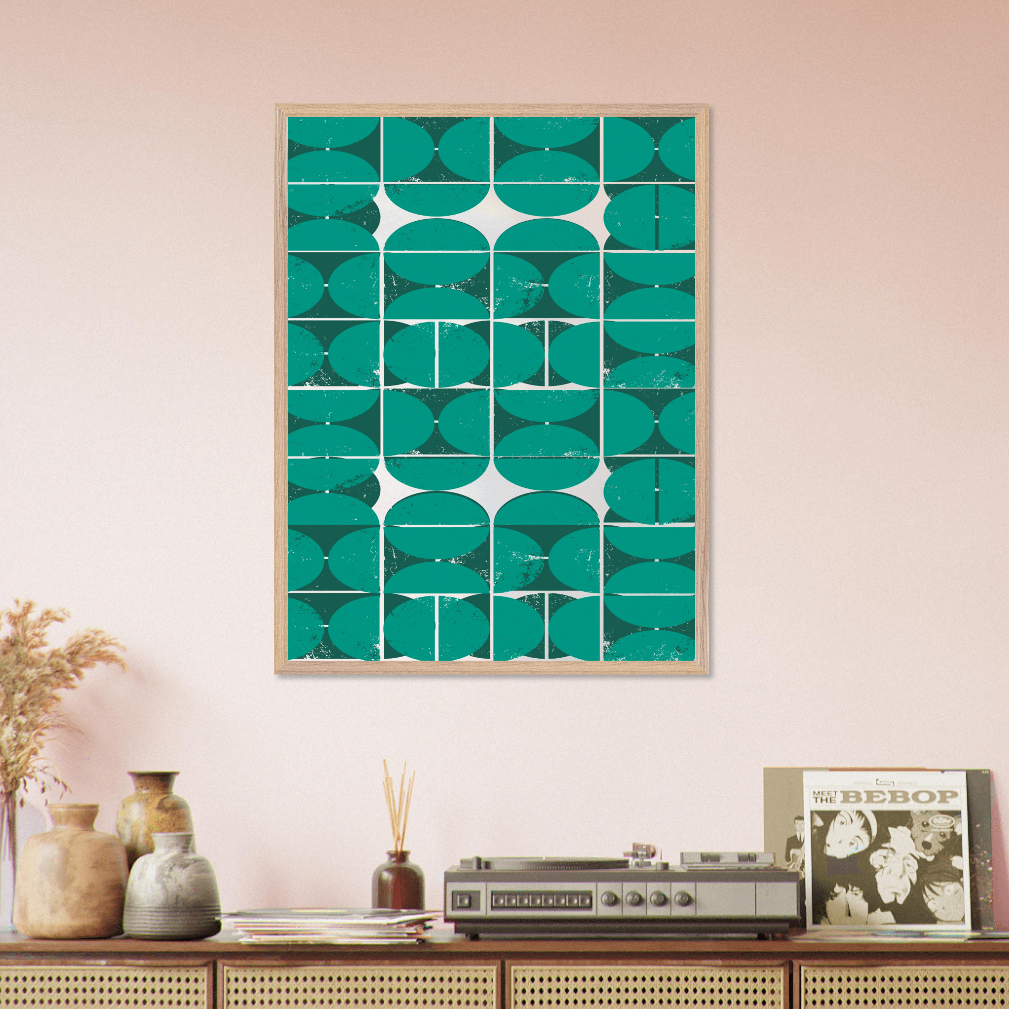Gridlock - KO Creative Agency LLCWall Art60x80 cm / 24x32″Wood frame