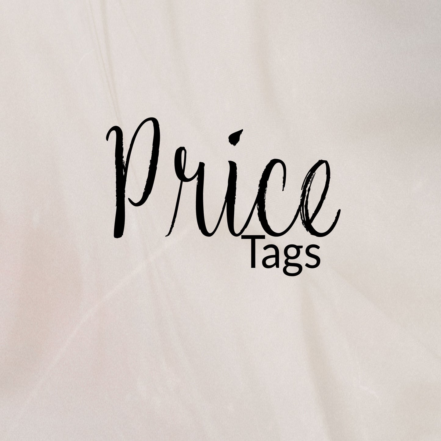 Custom Price Tags - KO Creative AgencyPrintable