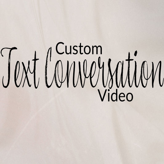 Custom Text Conversation Video - KO Creative AgencyDigital