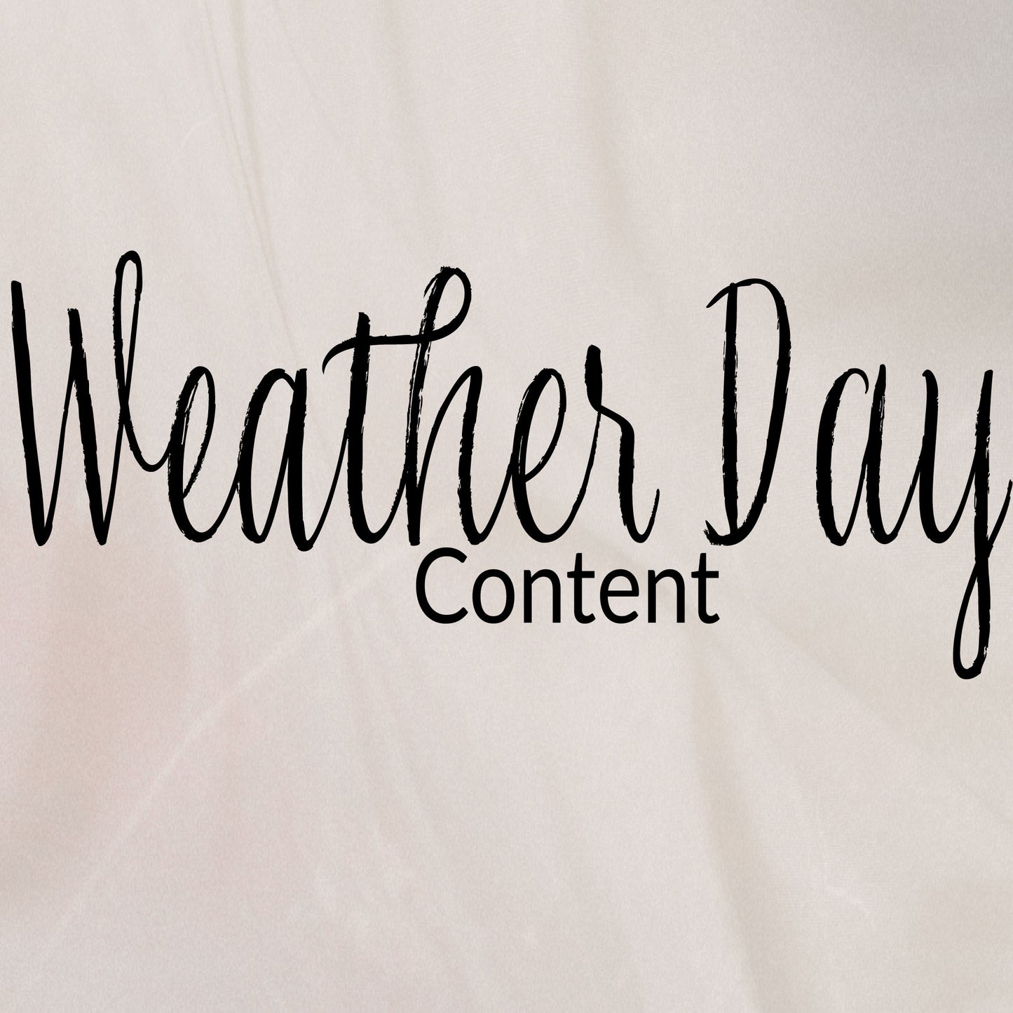 Weather Day Content || Story Video + Graphic - KO Creative AgencyDigital