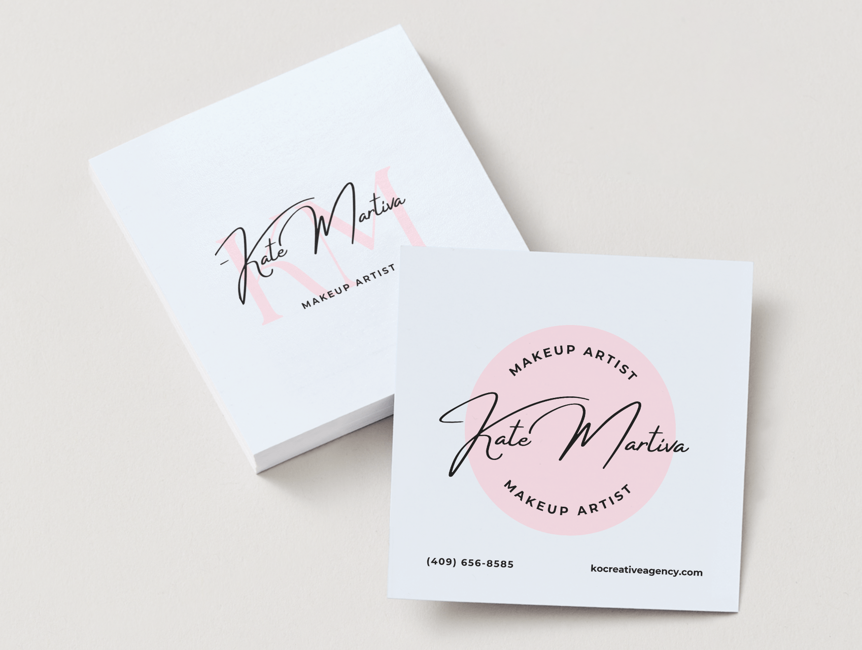 Custom Business Cards - KO Creative AgencyPrintable