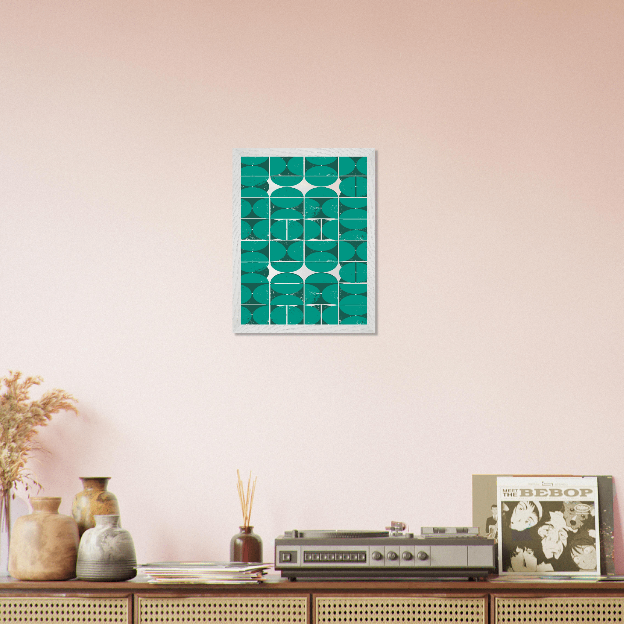 Gridlock - KO Creative Agency LLCWall Art30x40 cm / 12x16″White frame