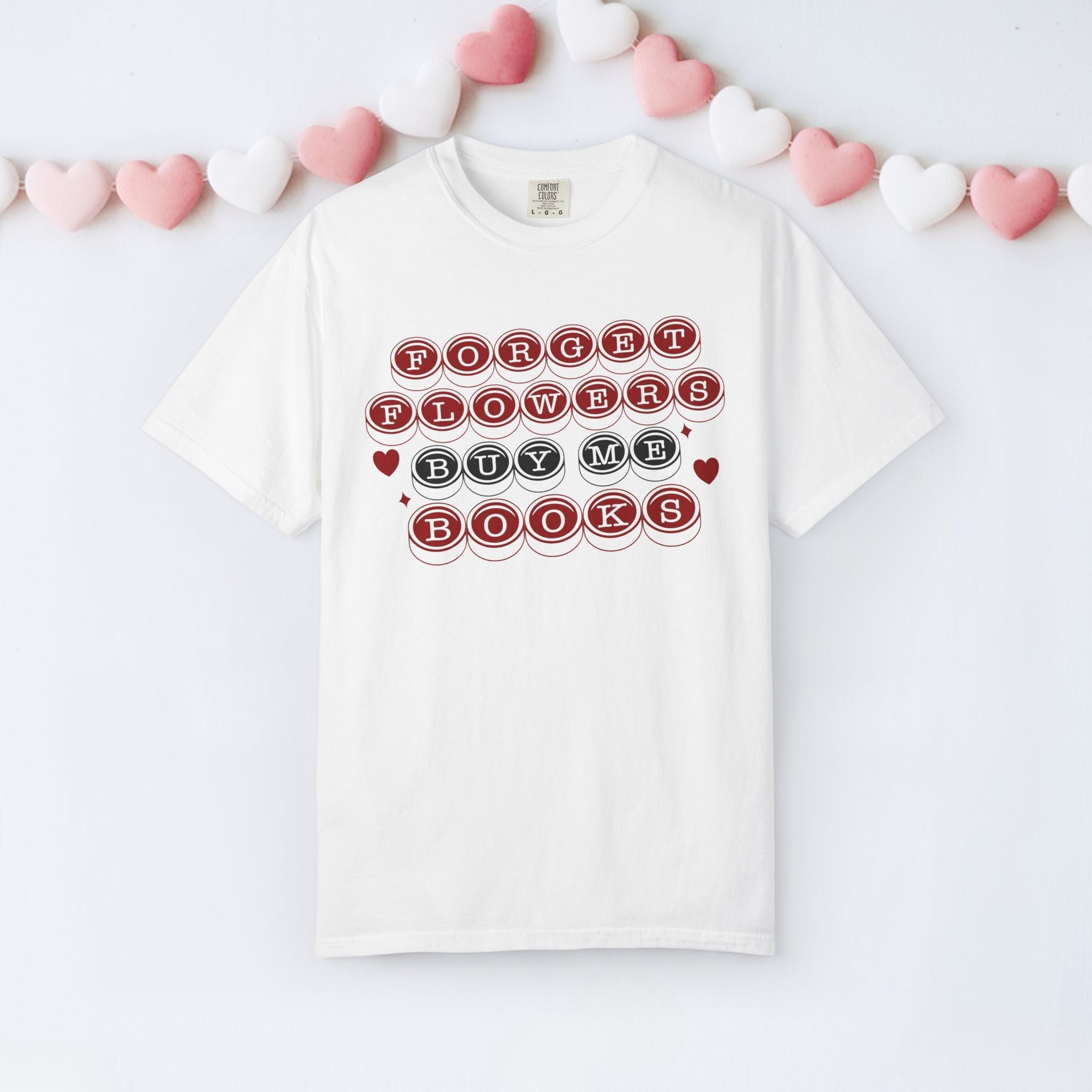 Forget Flowers Buy Me Books - TeeT-ShirtKO Creative Agency LLCBlackS