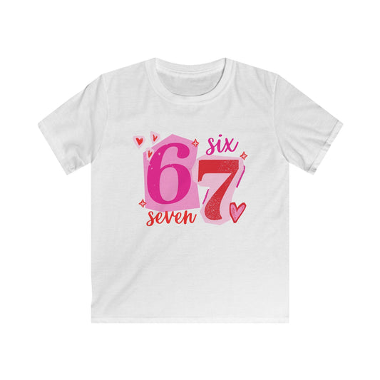 Valentines Six Seven - Youth TeeKids clothesKO Creative Agency LLCXSWhite